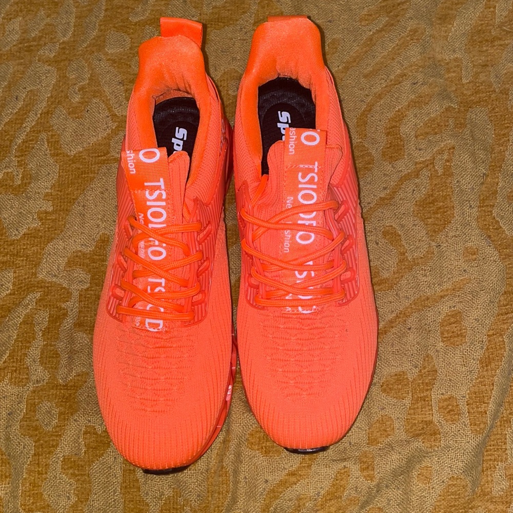 TSIODFO Sport New Fashion Orange Tennis Shoes